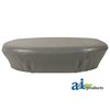 A & I Products Bottom Cushion, Bolt On, Wood Base, GRY 19" x4.5" x17" A-513351M91-B9